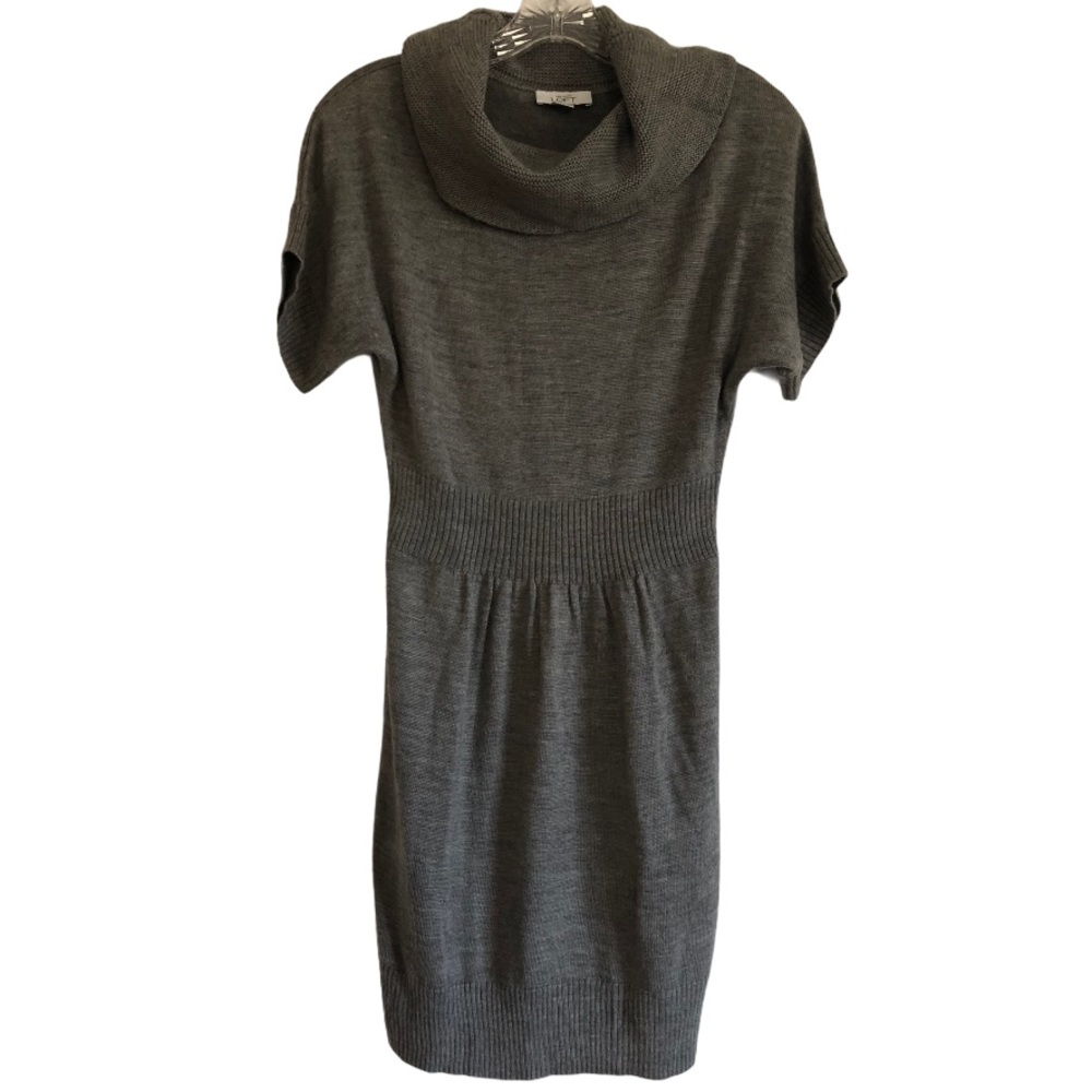 LOFT GRAY SWEATER DRESS‎ S